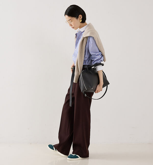 The Store by C' 「【Sporty&Rich】SRC Oversized Shirt／クレリックシャ」|シャツ・ブラウス|