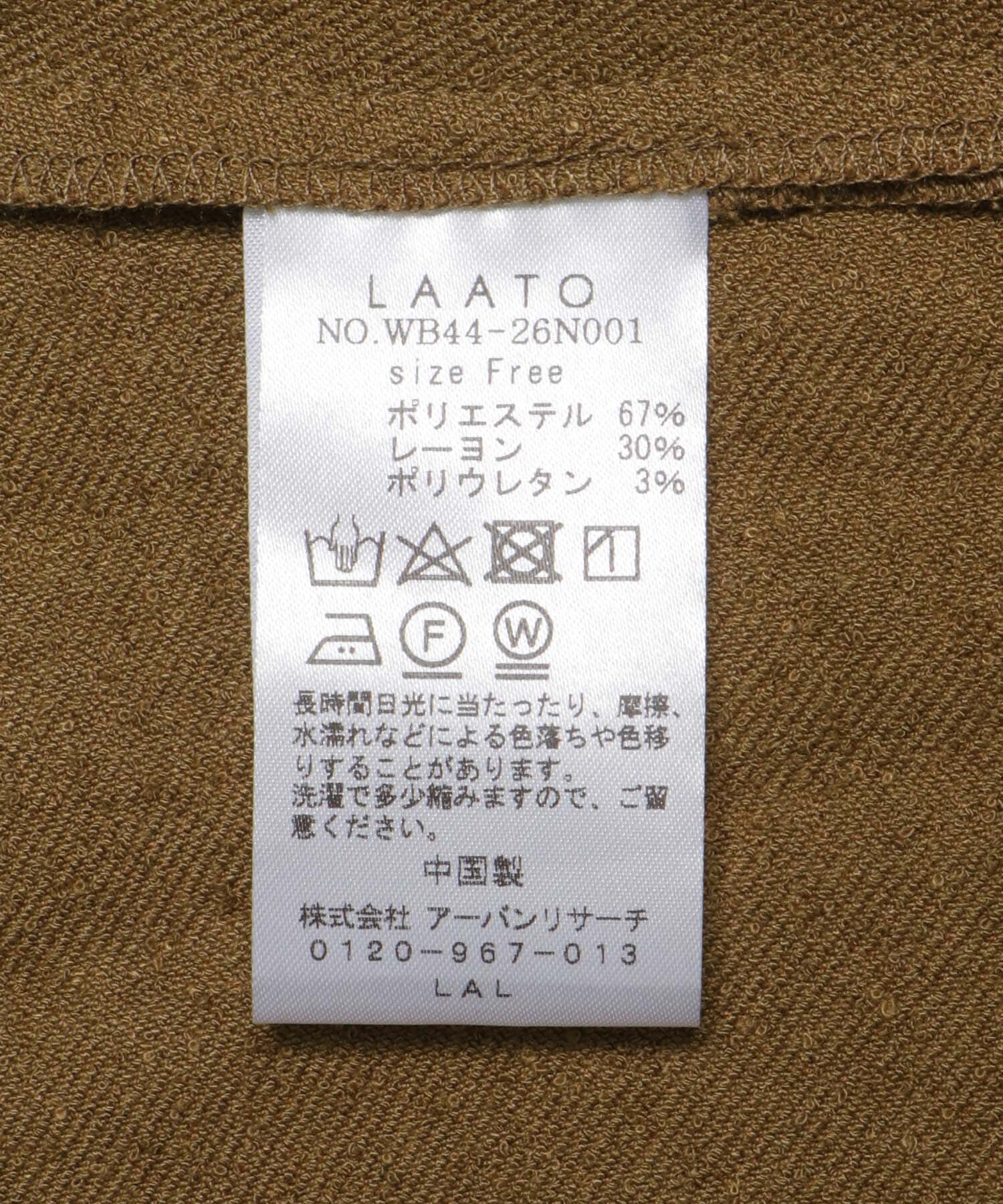 LAATO「slub tack dress」|ワンピース|