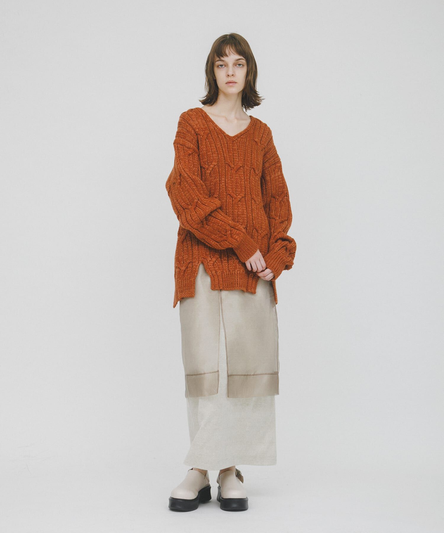 LAATO「big cable knit」|ニット・セーター|