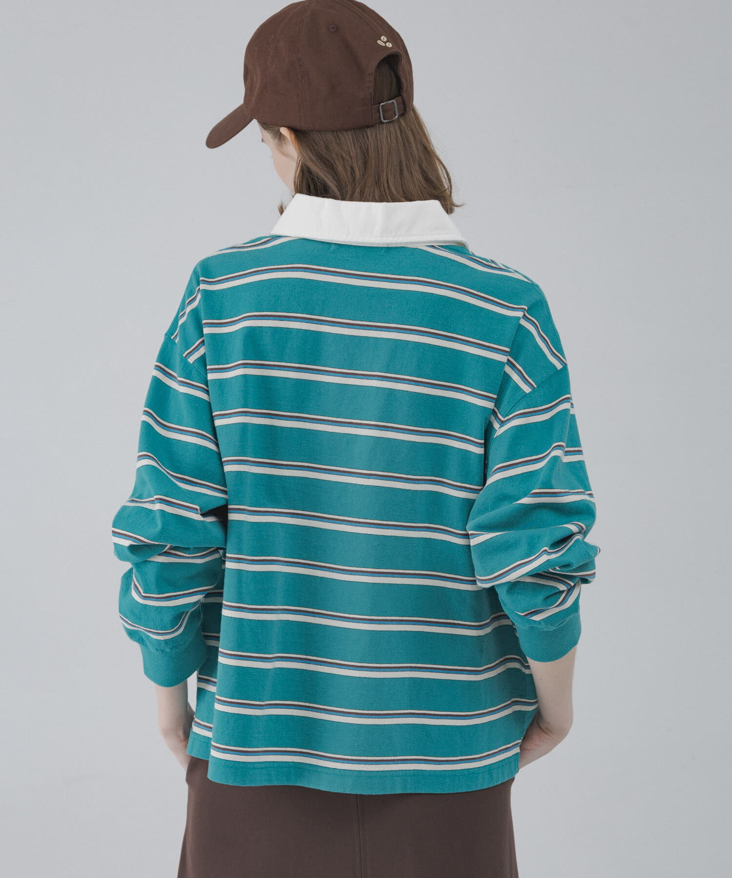 Sonny Label 「マルチボーダーラガーシャツ」|Tシャツ・カットソー|