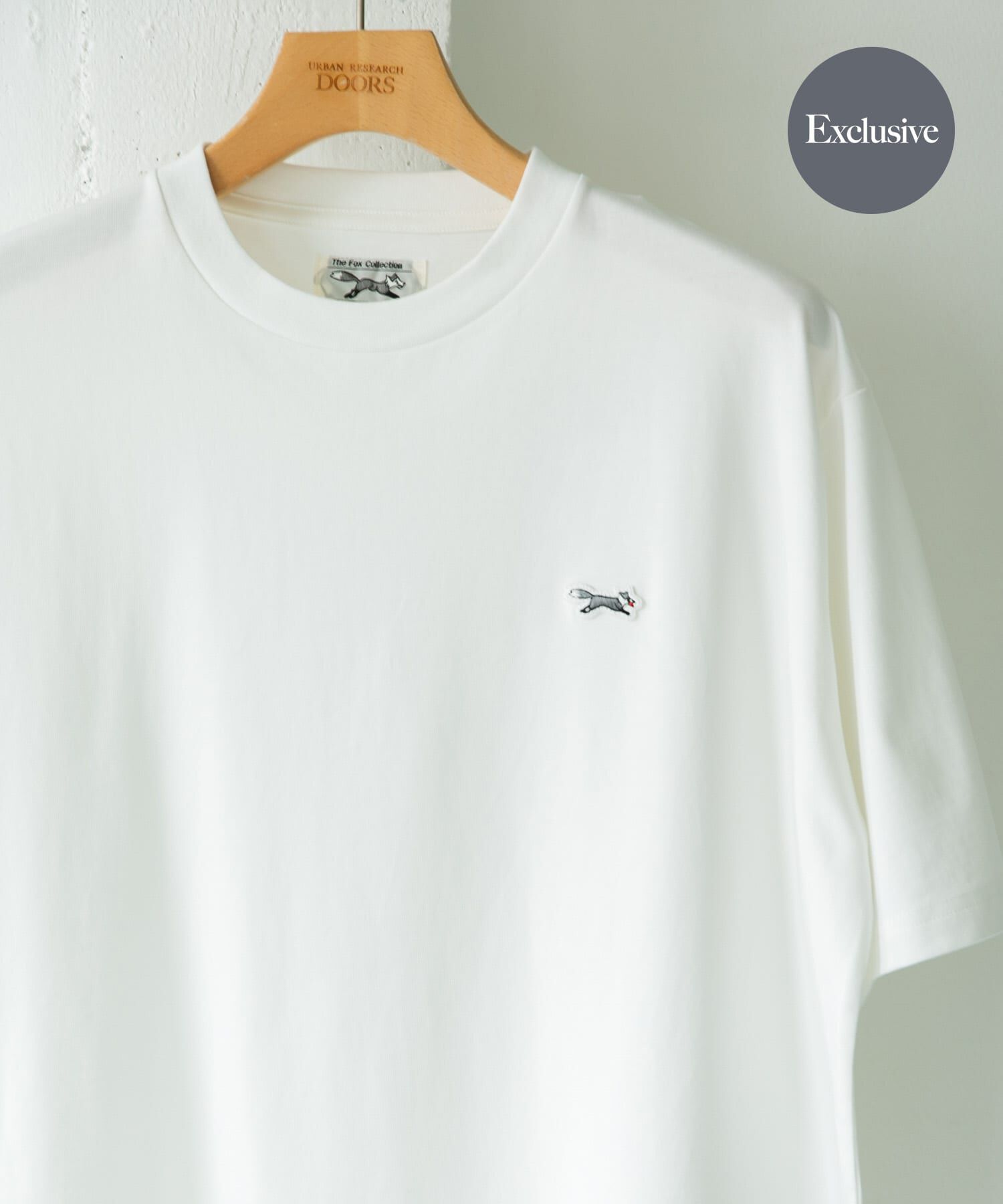 URBAN RESEARCH DOORS「『別注』PENNEYS&times;DOORS　THE FOX 天竺 ショートスリーブTシャツ」|Tシャツ・カットソー|ホワイト