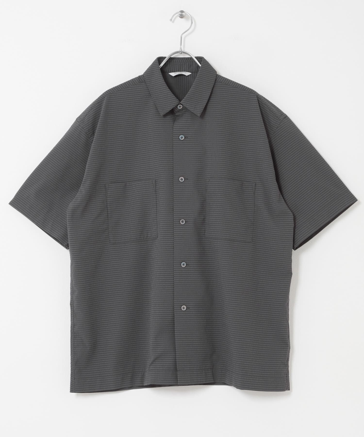URBAN RESEARCH DOORS「DotAir ショートスリーブ レギュラーカラーシャツ」|シャツ・ブラウス|