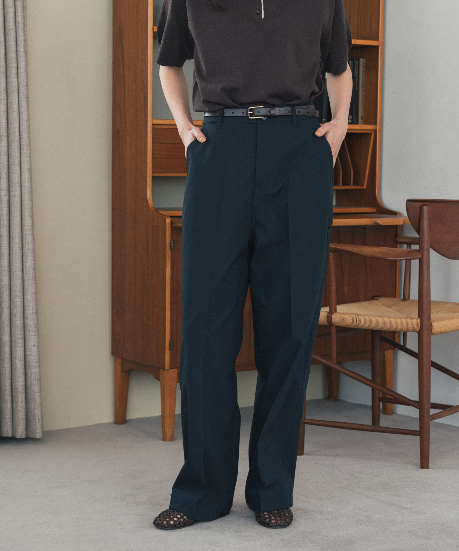URBAN RESEARCH DOORS「ハイウエストストレッチチノパンツ」|その他|