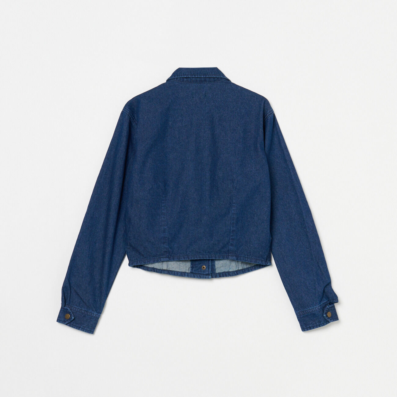  「woadblue CIRCLE SNAP JACKET」|デニムジャケット|