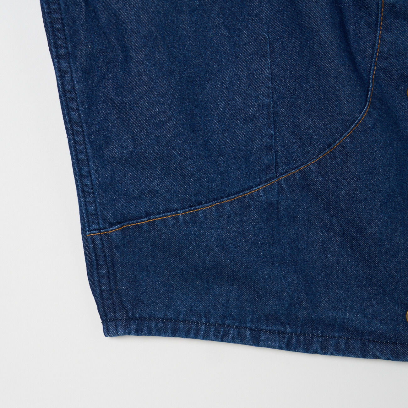  「woadblue CIRCLE SNAP JACKET」|デニムジャケット|