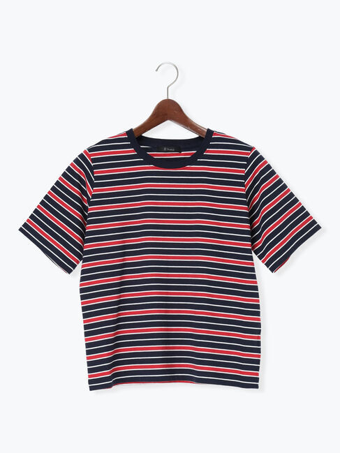 Te chichi「マルチボーダーTシャツ」|Tシャツ・カットソー|