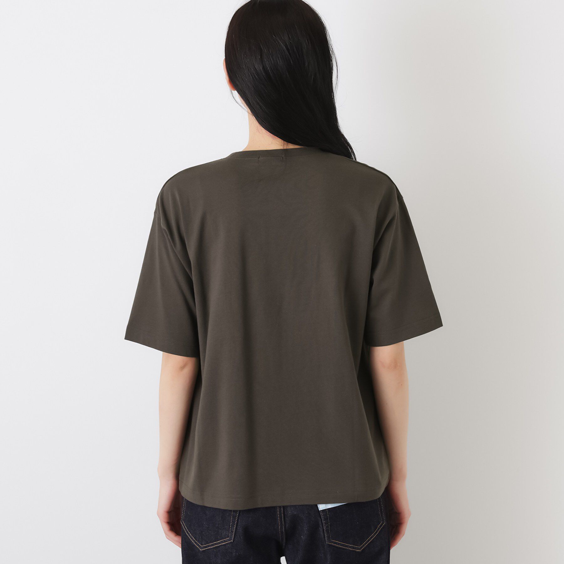 Dessin「【洗える】オーガニックコットンロゴTシャツ」|Tシャツ・カットソー|