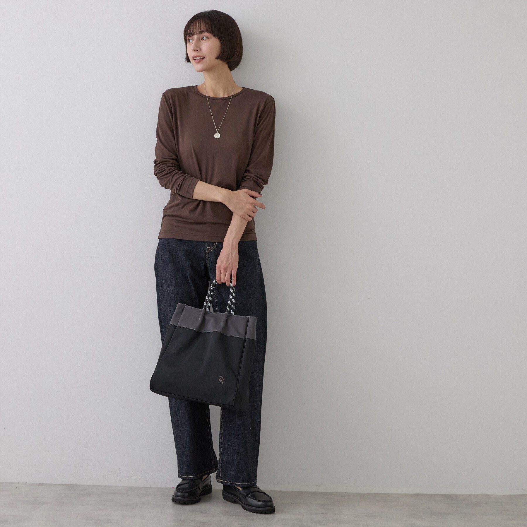 Dessin「クルーネックシアーロングTシャツ」|Tシャツ・カットソー|