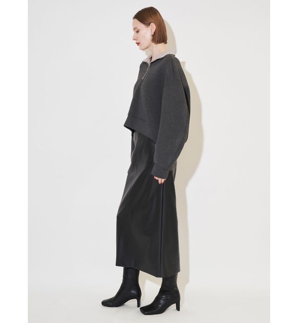 ELENDEEK「FAUX LEATHER SK」|スカート|