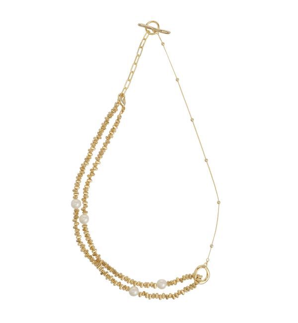 ELENDEEK「3WAY BEADS NECKLACE」|ネックレス|