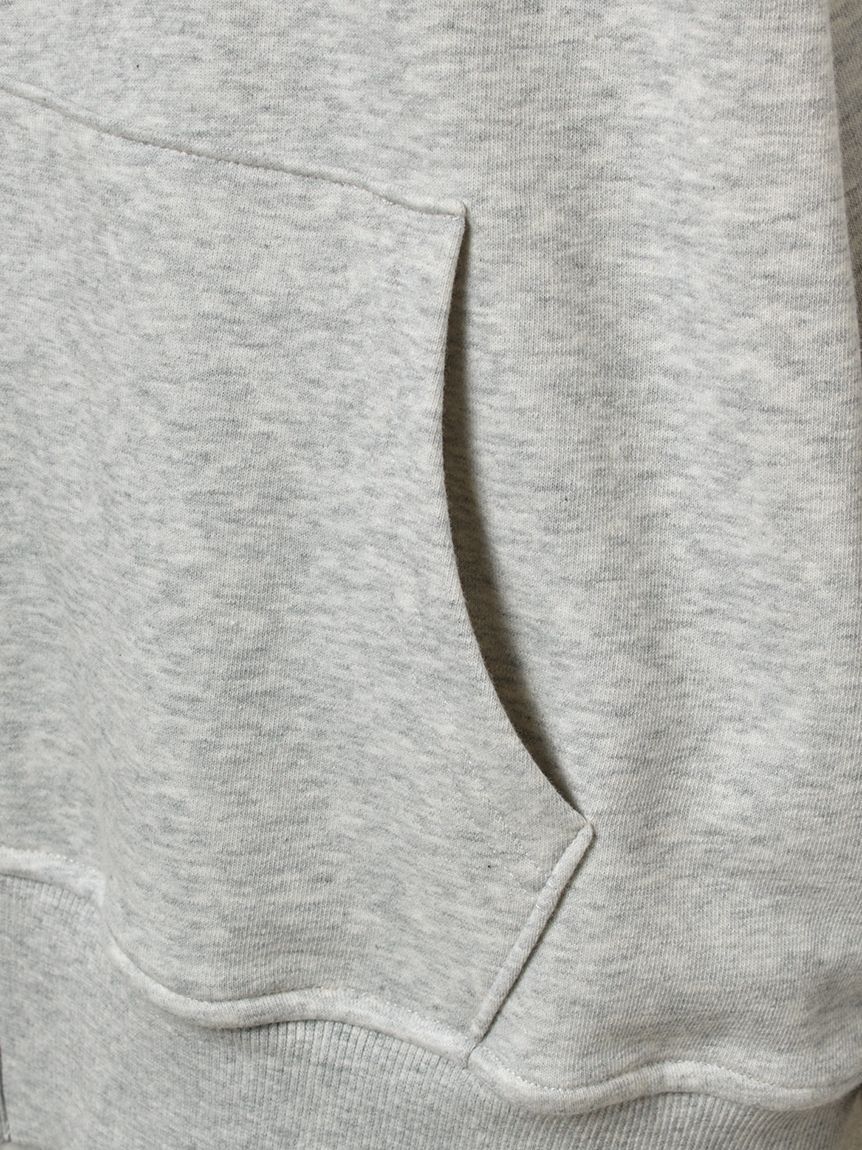 emmi atelier「【W&T】ジップアップフーディー/オーバーサイズ【セットアップ対応】」|パーカー|