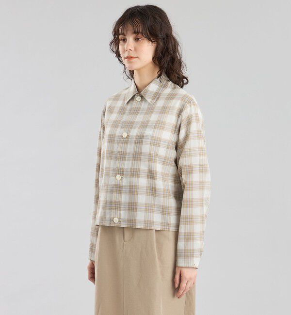 MACKINTOSH PHILOSOPHY「GREY LABEL シアーチェックHARLTON」|ブルゾン・スタジャン|