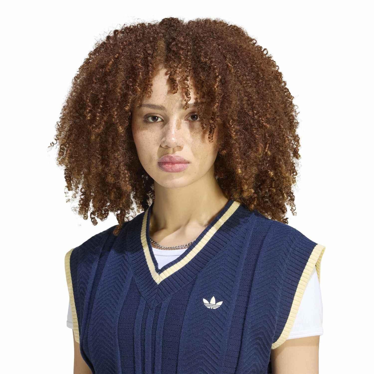 adidas「【ADIDAS ｳｪｱ】W CABLE KNIT VEST」|Tシャツ・カットソー|