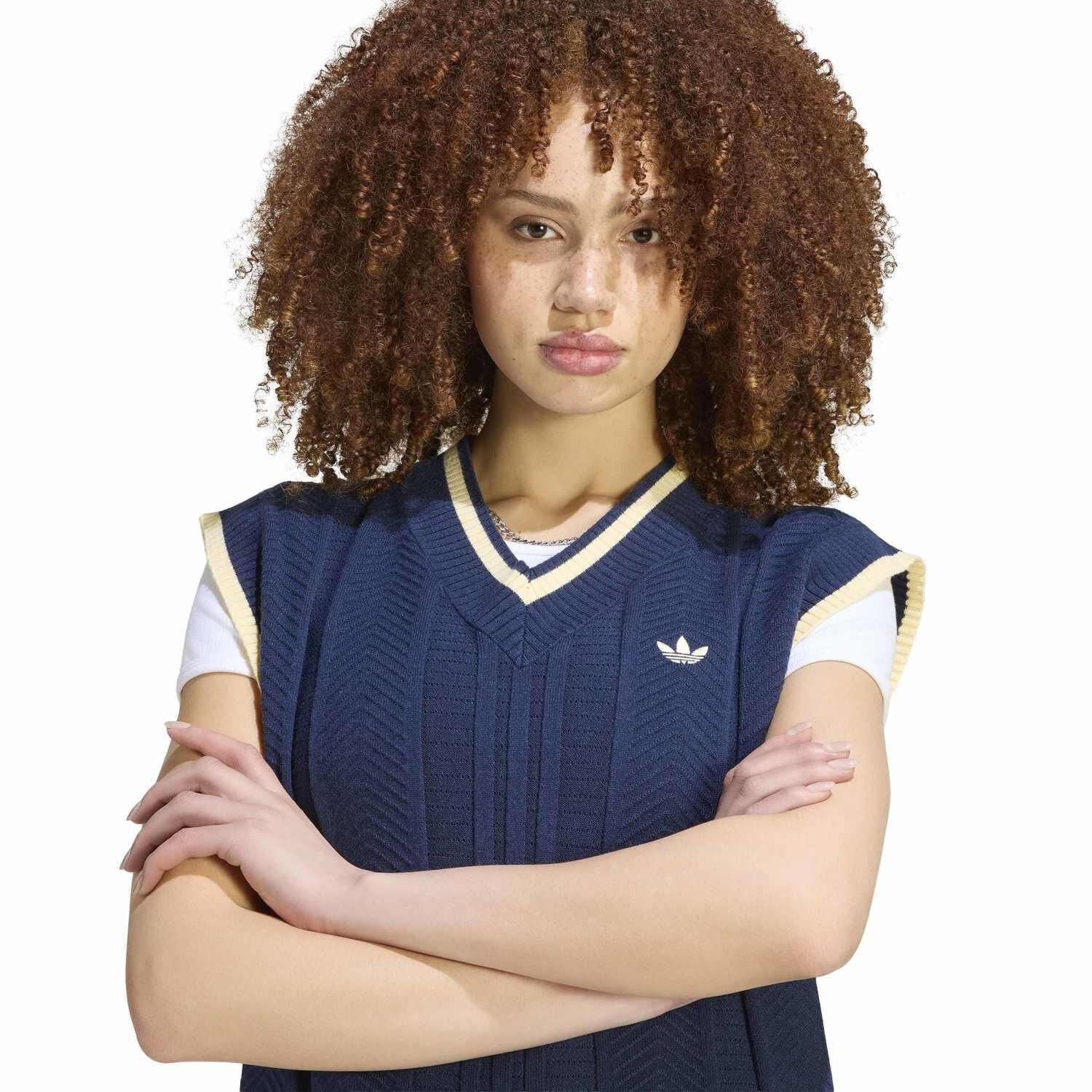 adidas「【ADIDAS ｳｪｱ】W CABLE KNIT VEST」|Tシャツ・カットソー|