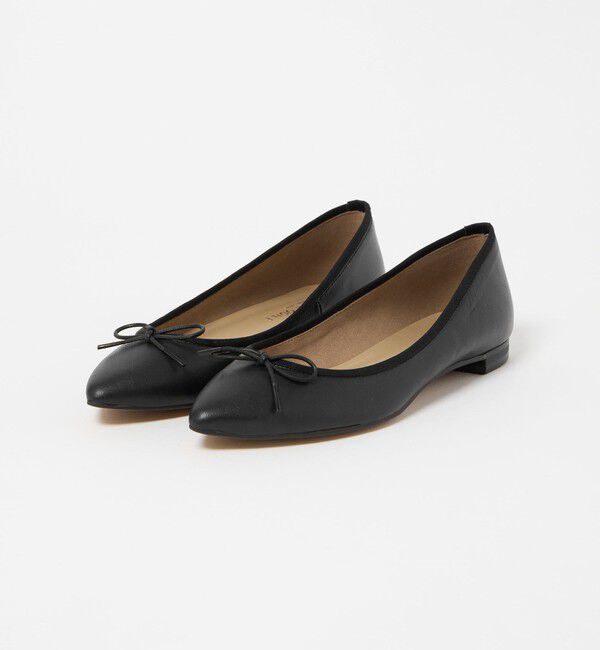 ODETTE E ODILE「【WEB限定】ポインテッドバレリーナ フラット15■&uarr;」|バレエシューズ|