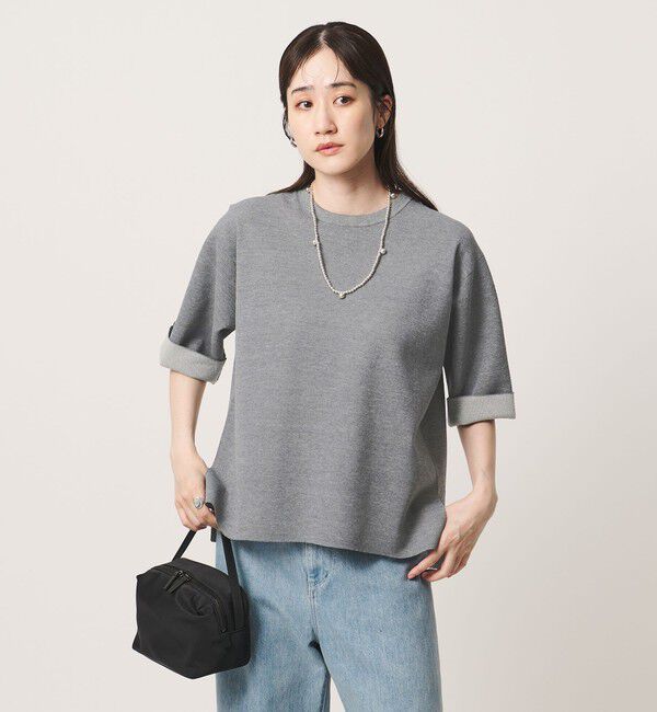 UNITED ARROWS「ニット Tシャツ ‐ウォッシャブル‐」|ニット・セーター|