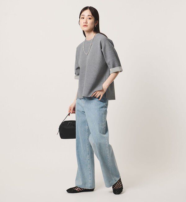 UNITED ARROWS「ニット Tシャツ ‐ウォッシャブル‐」|ニット・セーター|