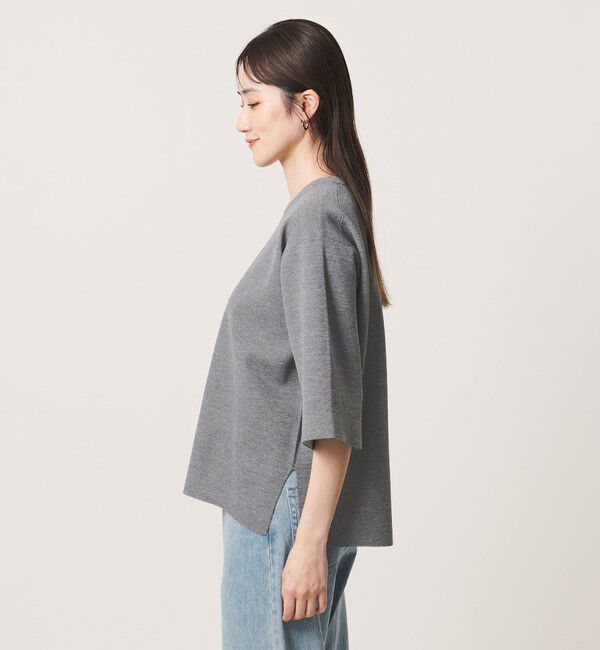 UNITED ARROWS「ニット Tシャツ ‐ウォッシャブル‐」|ニット・セーター|