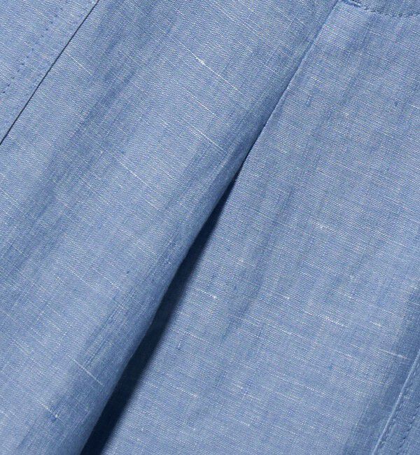 UNITED ARROWS「リネン パッチポケット イージーパンツ ‐ウォッシャブル‐」|チノ|
