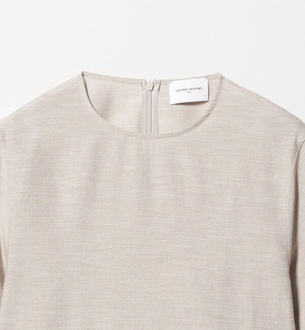 UNITED ARROWS「トリコット ジャージー フォーム Tシャツ」|Tシャツ・カットソー|