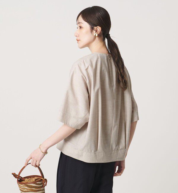 UNITED ARROWS「トリコット ジャージー フォーム Tシャツ」|Tシャツ・カットソー|