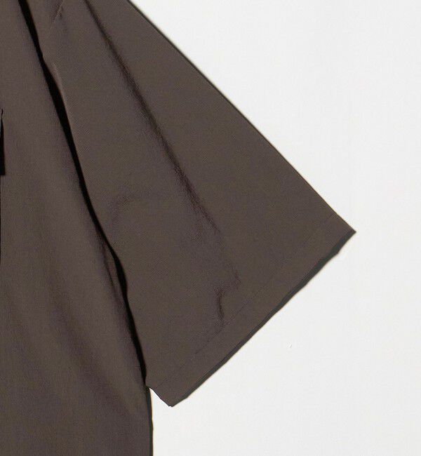 UNITED ARROWS「DotAir ドットエア ミリタリー ショートスリーブ シャツ 吸水速乾 タテストレッチ」|シャツ・ブラウス|