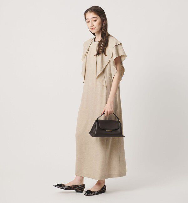 UNITED ARROWS「Spiree IAS フレア ワンピース ‐接触冷感 UVカット ウォッシャブル‐」|ワンピース|