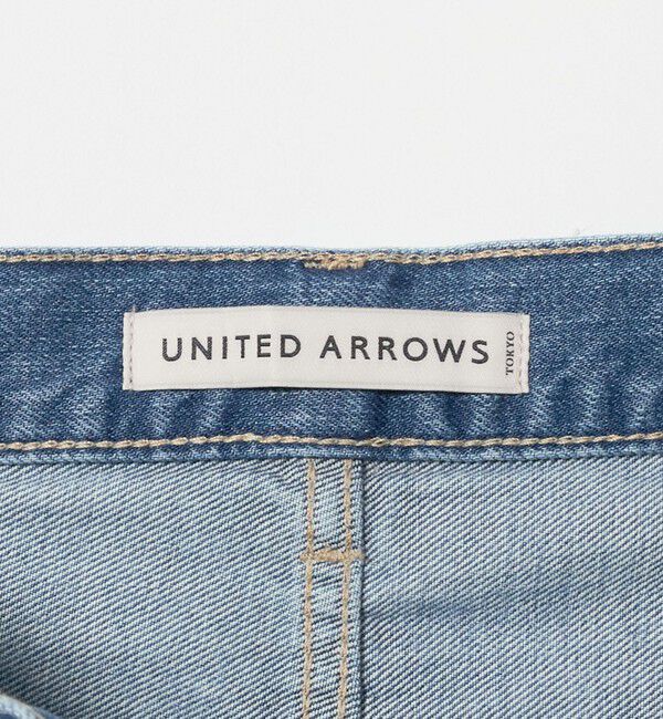 UNITED ARROWS「コンパクト ラフィー フレア 5ポケット デニム」|デニム|