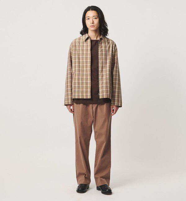UNITED ARROWS「オータム チェック ジップブルゾン」|その他|