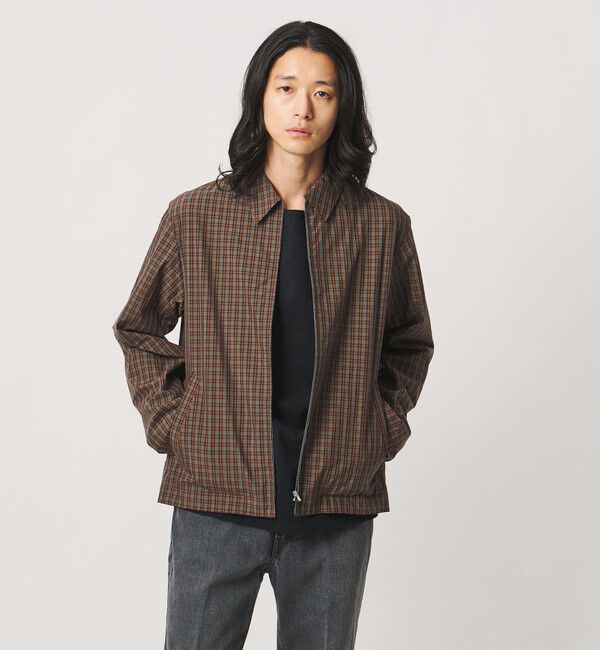 UNITED ARROWS「オータム チェック ジップブルゾン」|その他|