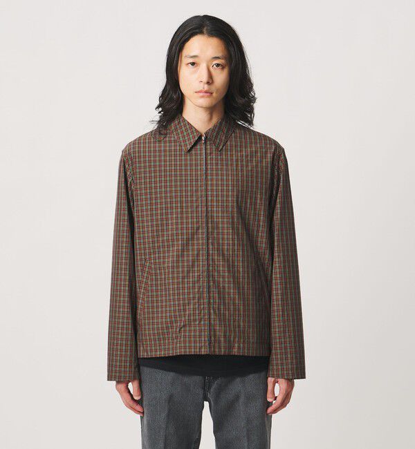 UNITED ARROWS「オータム チェック ジップブルゾン」|その他|