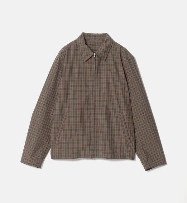 UNITED ARROWS「オータム チェック ジップブルゾン」|その他|
