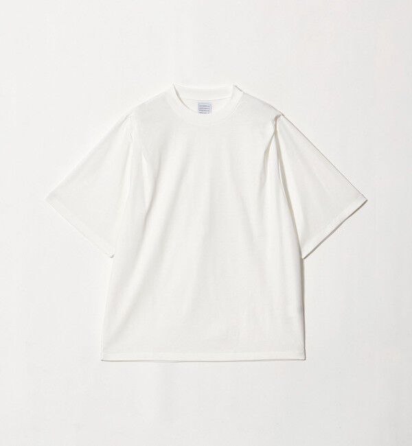 UNITED ARROWS「＜GOOD PEOPLE GOOD STITCHING GOOD PRODUCT＞タック ショルダー ショートスリーブ Tシャツ」|Tシャツ・カットソー|WHITE