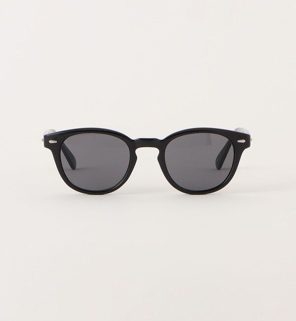 UNITED ARROWS green label relaxing「GLR ウェリントン ファッション用グラス」|メガネ|BLACK