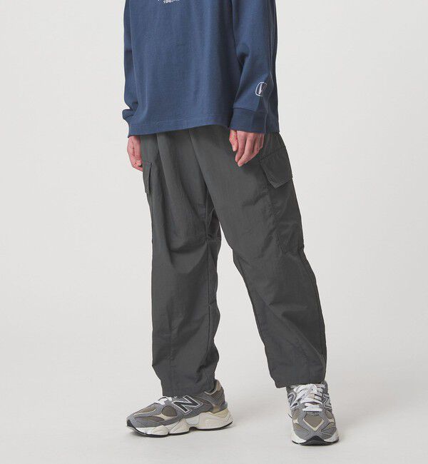 UNITED ARROWS green label relaxing「【スタメンシリーズ】タッサーカーゴパンツ / キッズ  100cm-160cm 撥水 UVカット」|チノ|