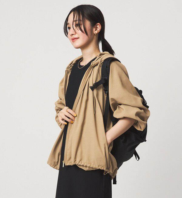 UNITED ARROWS green label relaxing「シアー フーディ ブルゾン マシンウォッシャブル UVカット 通気性」|ブルゾン・スタジャン|