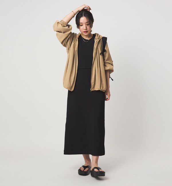 UNITED ARROWS green label relaxing「シアー フーディ ブルゾン マシンウォッシャブル UVカット 通気性」|ブルゾン・スタジャン|