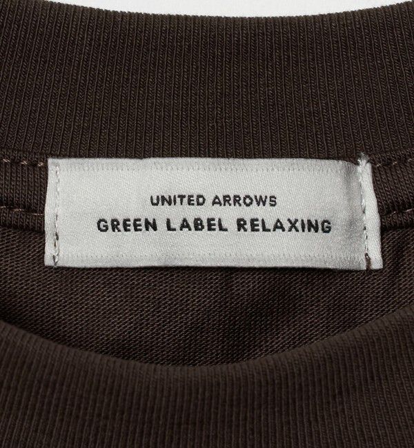 UNITED ARROWS green label relaxing「バック タック ロゴ Tシャツ」|Tシャツ・カットソー|