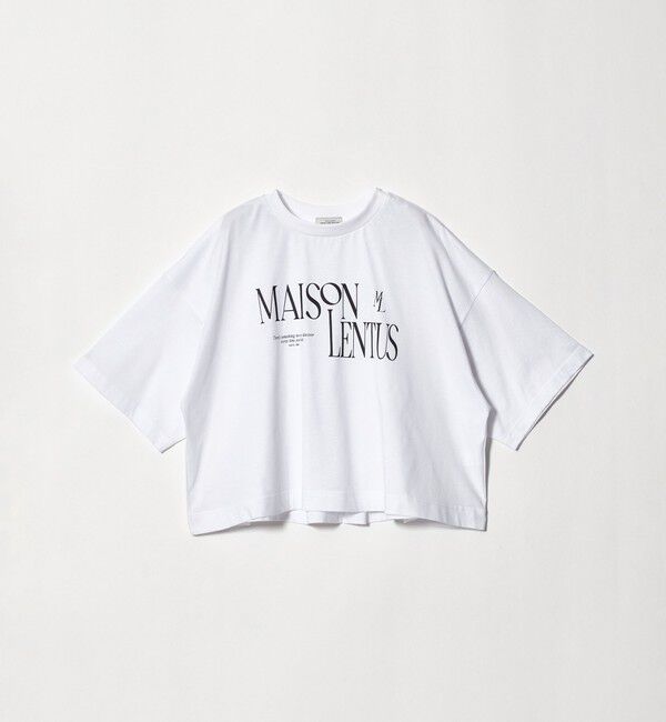 UNITED ARROWS green label relaxing「バック タック ロゴ Tシャツ」|Tシャツ・カットソー|