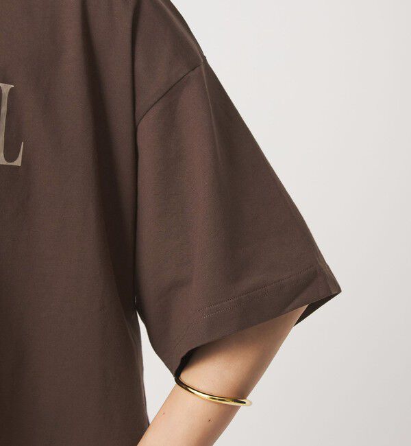 UNITED ARROWS green label relaxing「バック タック ロゴ Tシャツ」|Tシャツ・カットソー|