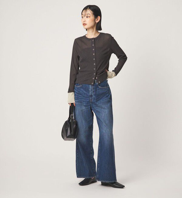 UNITED ARROWS green label relaxing「シアー メランジ カーディガン」|カーディガン|