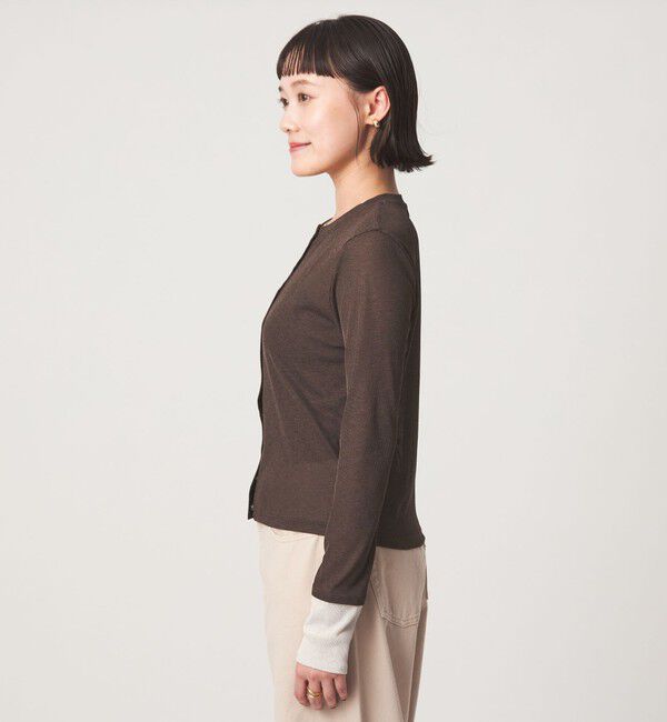 UNITED ARROWS green label relaxing「シアー メランジ カーディガン」|カーディガン|