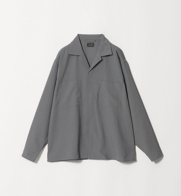 UNITED ARROWS green label relaxing「SHIELDRY フライフロント 長袖 オープンカラー シャツ -伸縮性・UVカット・遮熱-」|シャツ・ブラウス|