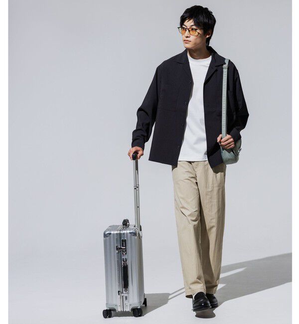 UNITED ARROWS green label relaxing「SHIELDRY フライフロント 長袖 オープンカラー シャツ -伸縮性・UVカット・遮熱-」|シャツ・ブラウス|