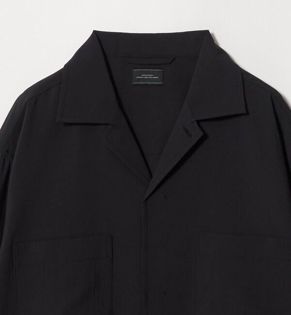 UNITED ARROWS green label relaxing「SHIELDRY フライフロント 長袖 オープンカラー シャツ -伸縮性・UVカット・遮熱-」|シャツ・ブラウス|