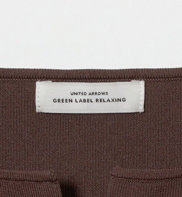 UNITED ARROWS green label relaxing「チュール コンビ フレンチスリーブ ニット」|ニット・セーター|