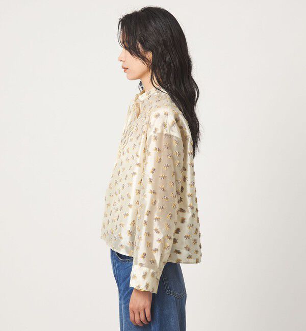 UNITED ARROWS green label relaxing「ジャガード シャツ」|シャツ・ブラウス|