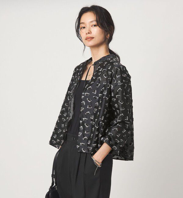UNITED ARROWS green label relaxing「ジャガード シャツ」|シャツ・ブラウス|