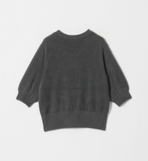 UNITED ARROWS green label relaxing「フラッフフェザー ハーフスリーブ ニット カーディガン」|カーディガン|