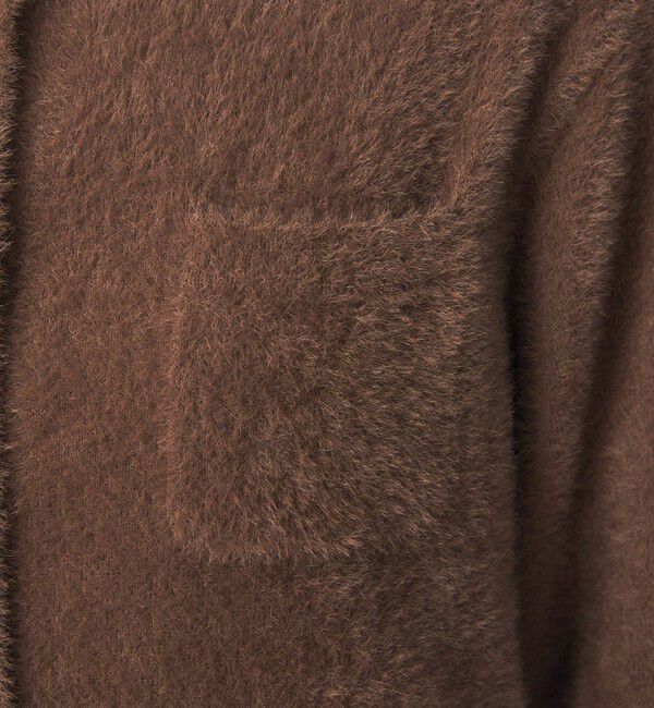 UNITED ARROWS green label relaxing「フラッフフェザー ハーフスリーブ ニット カーディガン」|カーディガン|